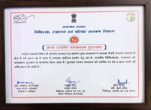 excellence certificate